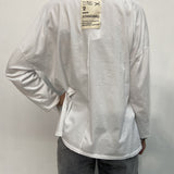 T-shirt scollo a V - Ofelia 2831 BIANCO OFELIA 