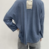 T-shirt scollo a V - Ofelia 2831 BLU OFELIA 