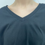 T-shirt scollo a V - Ofelia 2831 NERO OFELIA 
