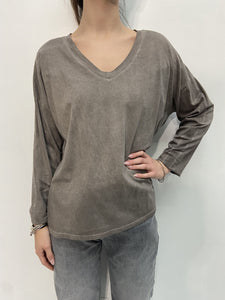 T-shirt scollo a V - Ofelia