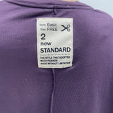 T-shirt scollo a V - Ofelia 2831 VIOLA OFELIA 