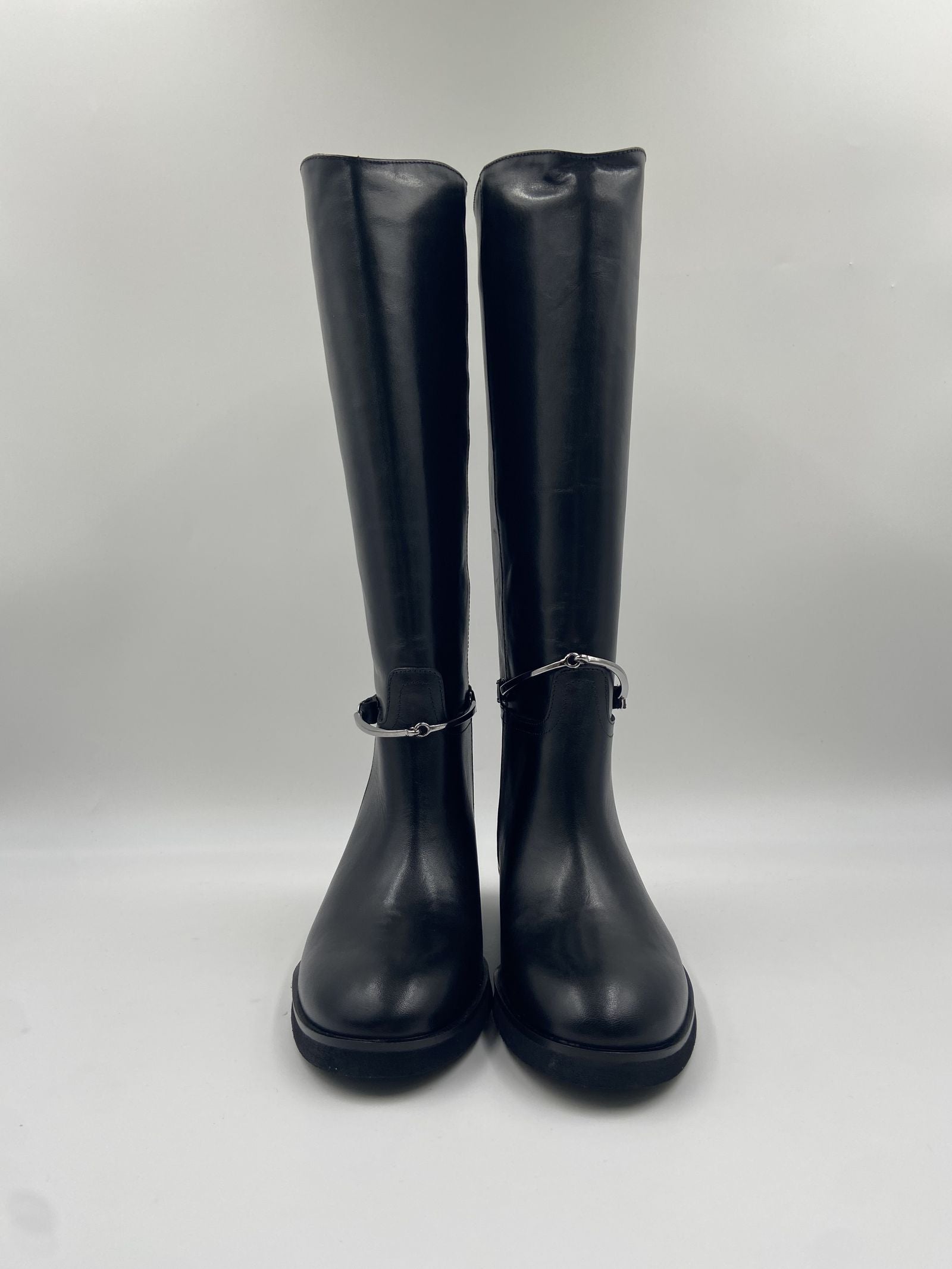 Stivale con dettaglio equestre - Ofelia 2904 NERO OFELIA 