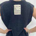 Gilet scollo a V CBGL4734 NERO OFELIA 
