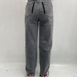 Jeans mom fit con coulisse - Ofelia LAF264 GRIGIO OFELIA 