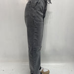 Jeans mom fit con coulisse - Ofelia LAF264 GRIGIO OFELIA 