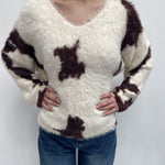Maglia oversize TU536 PANNAMORO OFELIA 