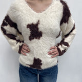 Maglia oversize TU536 PANNAMORO OFELIA 