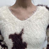 Maglia oversize TU536 PANNAMORO OFELIA 