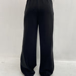 Pantalone gamba ampia Z6034 NERO OFELIA 