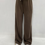Pantalone gamba ampia Z6034 VERDE OFELIA 
