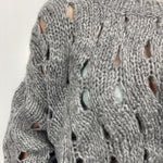 Maglia intrecciata JS376 GRIGIO OFELIA 
