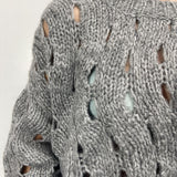 Maglia intrecciata JS376 GRIGIO OFELIA 