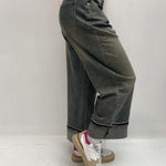 Jeans crop con risvolto - Ofelia LAF235 DENIM OFELIA 