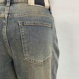 Jeans crop con risvolto - Ofelia LAF235 DENIM OFELIA 