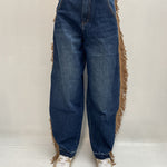Jeans con frange - Ofelia LAF271PLUS DENIM OFELIA 
