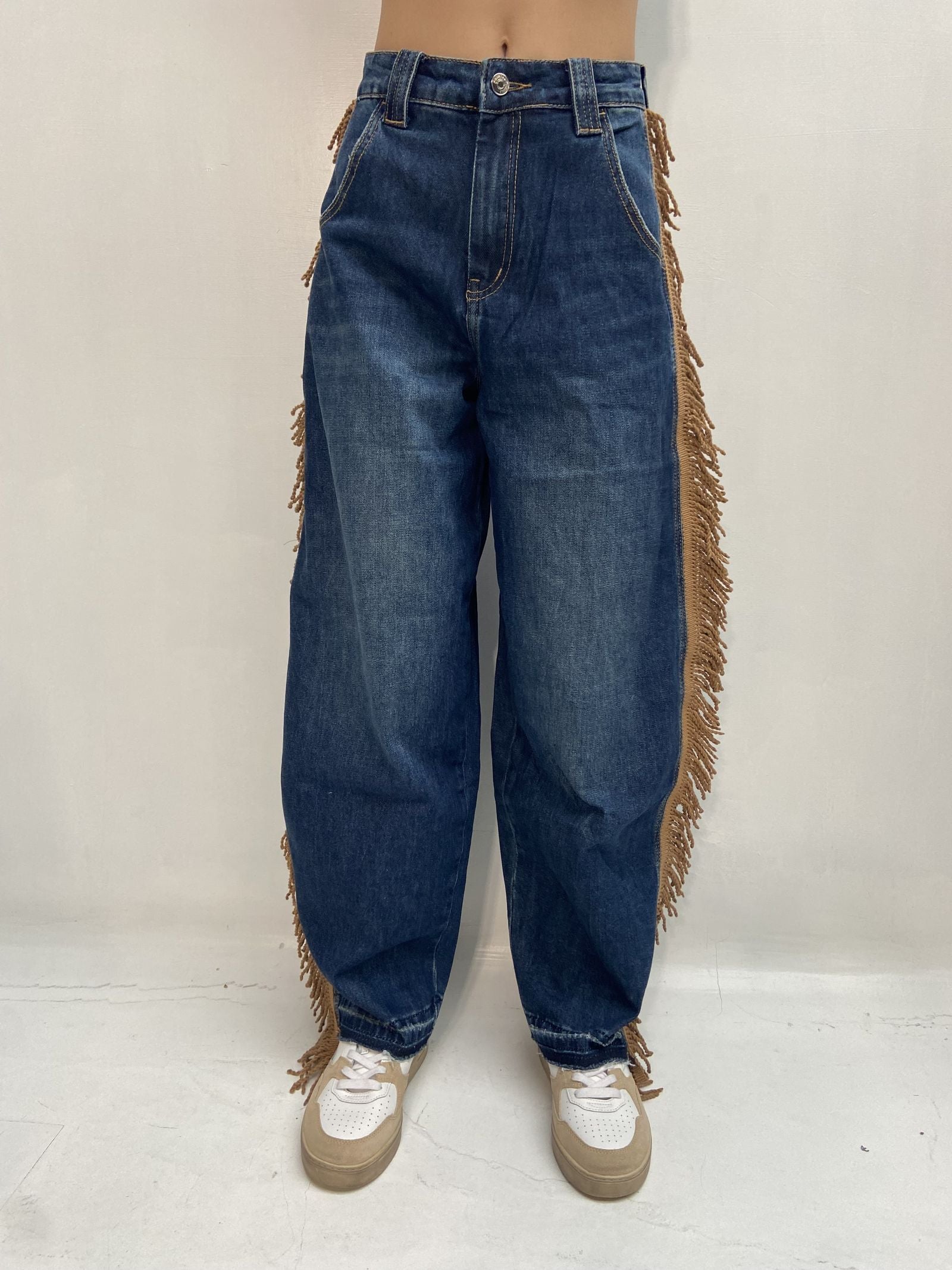Jeans con frange - Ofelia LAF271PLUS DENIM OFELIA 
