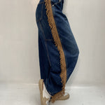 Jeans con frange - Ofelia LAF271PLUS DENIM OFELIA 