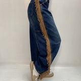 Jeans con frange - Ofelia LAF271PLUS DENIM OFELIA 