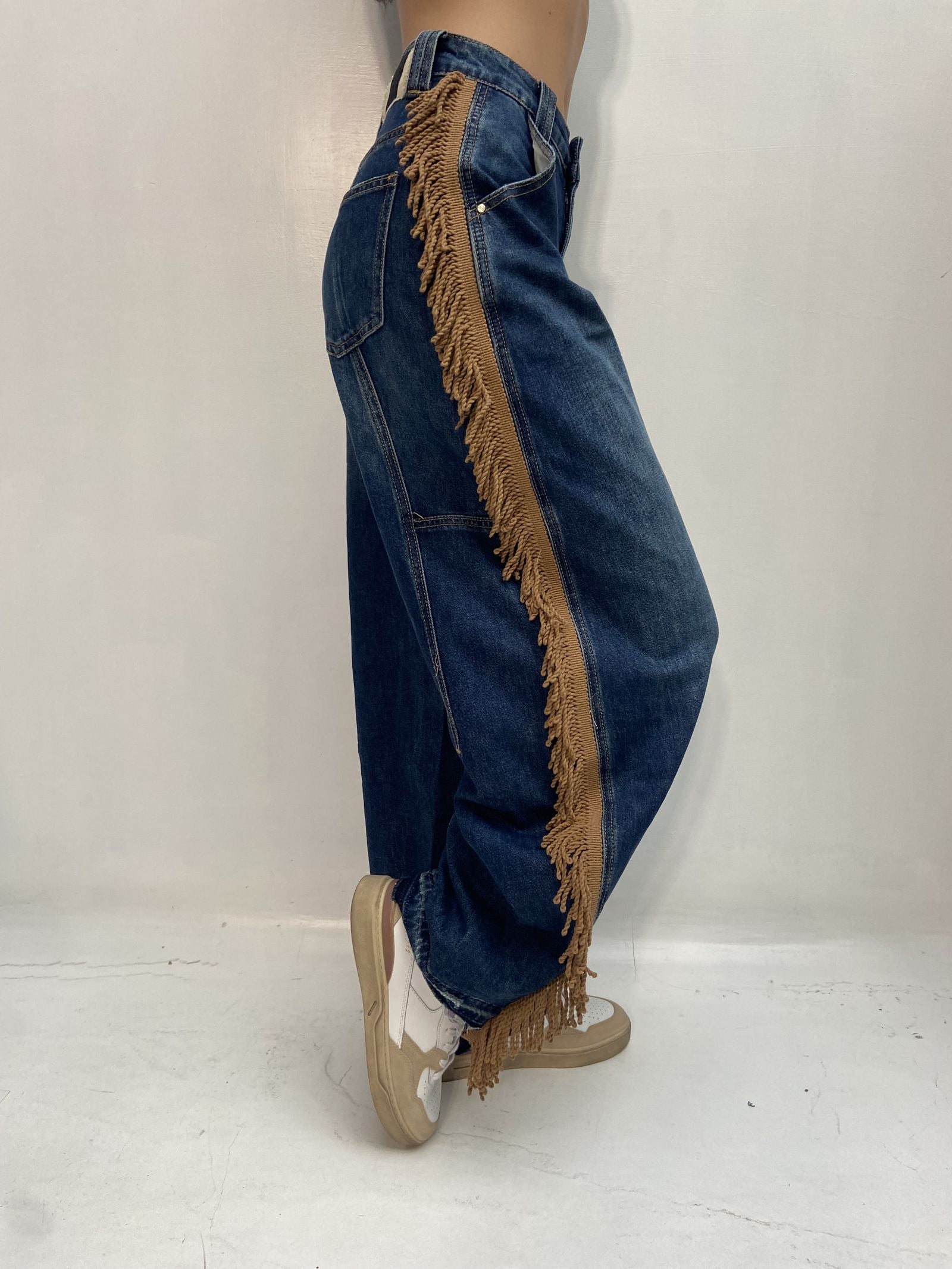 Jeans con frange - Ofelia LAF271PLUS DENIM OFELIA 