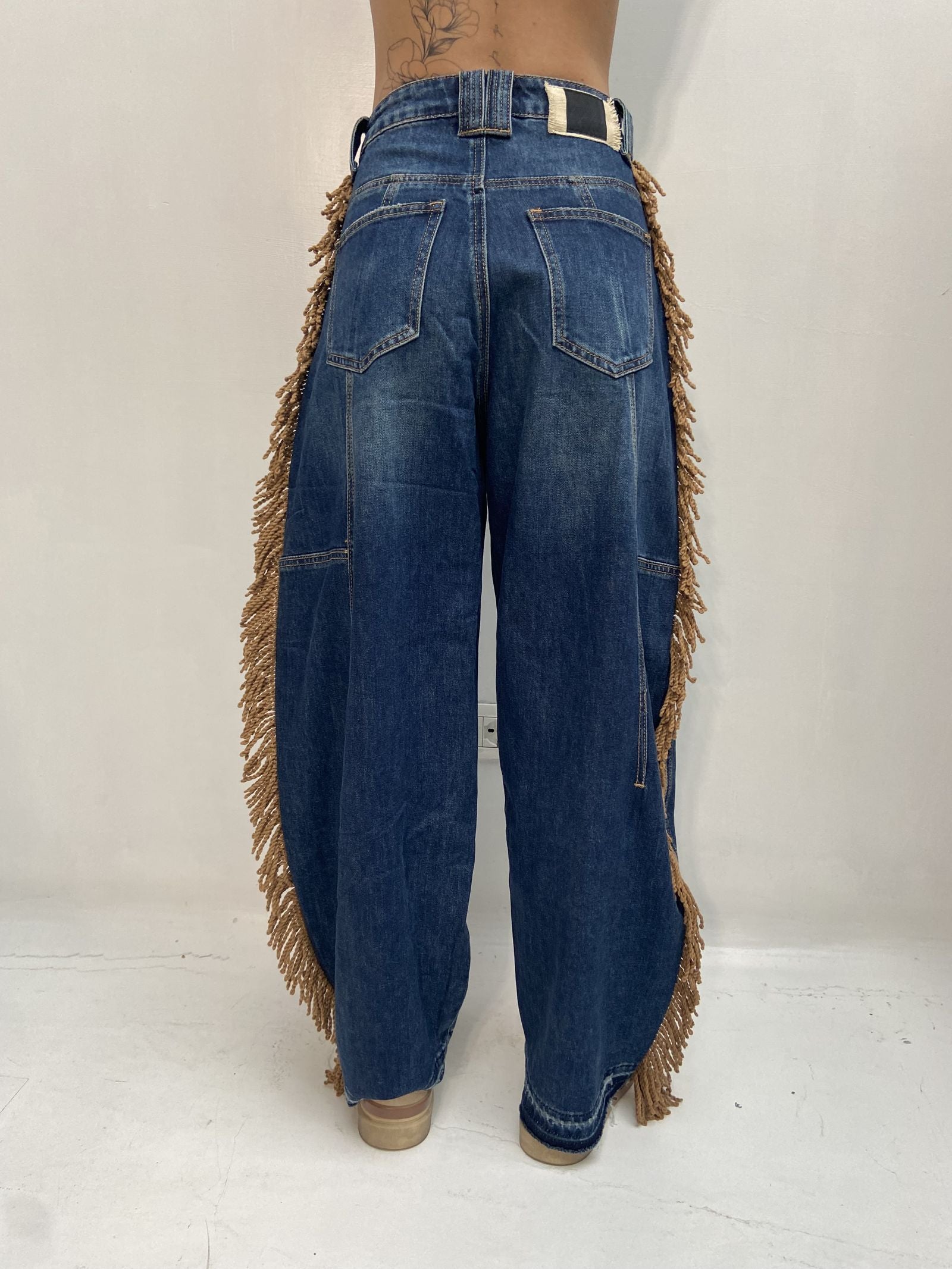 Jeans con frange - Ofelia LAF271PLUS DENIM OFELIA 