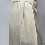 Gonna in raso con pieghe - Ofelia SK1027 PANNA OFELIA 
