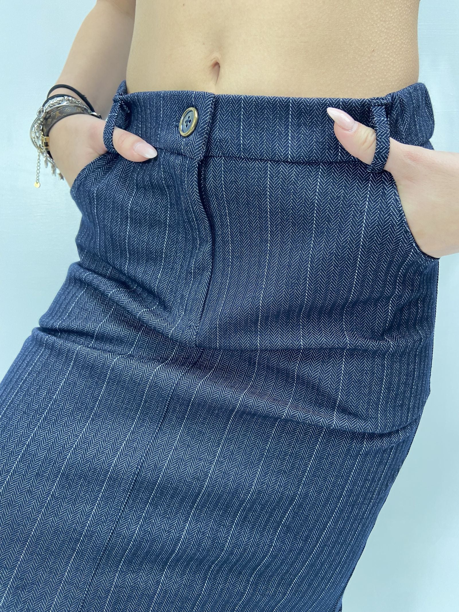 Gonna denim blu SK988 DENIMBLU OFELIA 