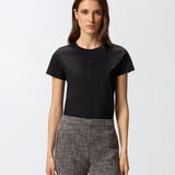 T-shirt con ricamo - Pinko 100355A2RD Z99 PINKO 
