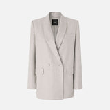 Giacca doppiopetto con strass 104456A287 I30 PINKO 