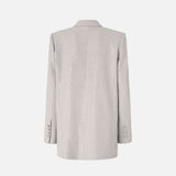 Giacca doppiopetto con strass 104456A287 I30 PINKO 