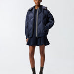 Bomber con cappuccio 105336A2OK G82 PINKO 