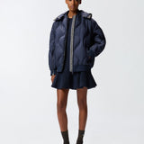 Bomber con cappuccio 105336A2OK G82 PINKO 