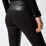 Pantalone skinny in pelle 105366Y75K Z99 PINKO 
