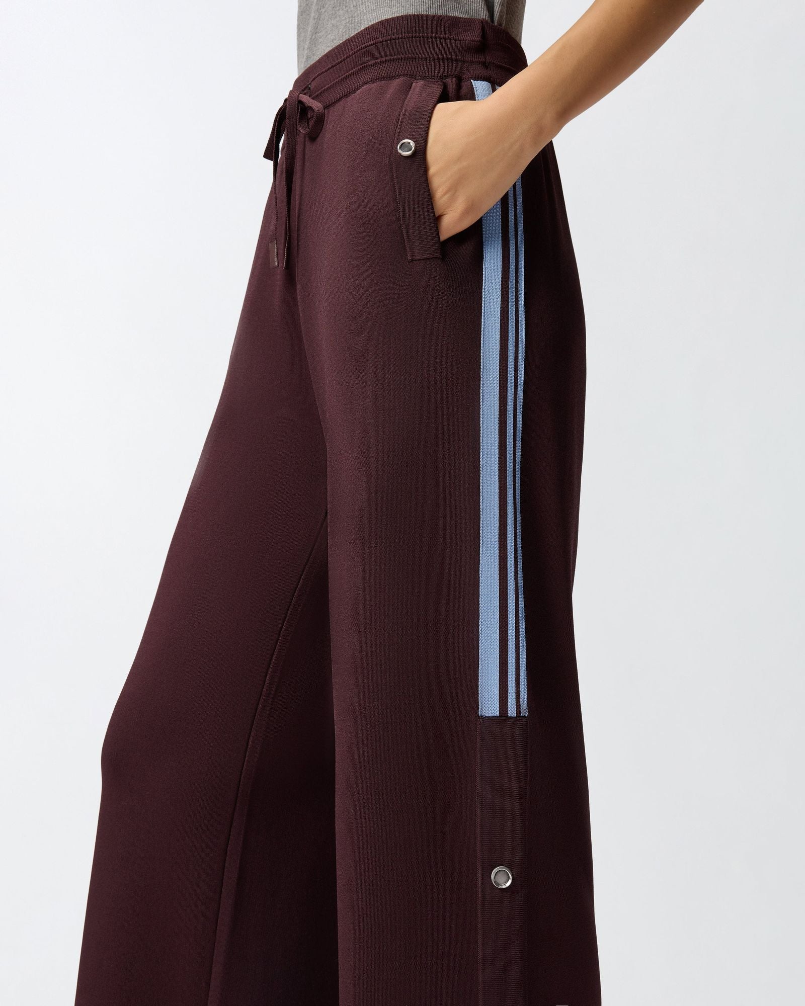 Pantaloni con bande laterali 105394A2FQ R57 PINKO 