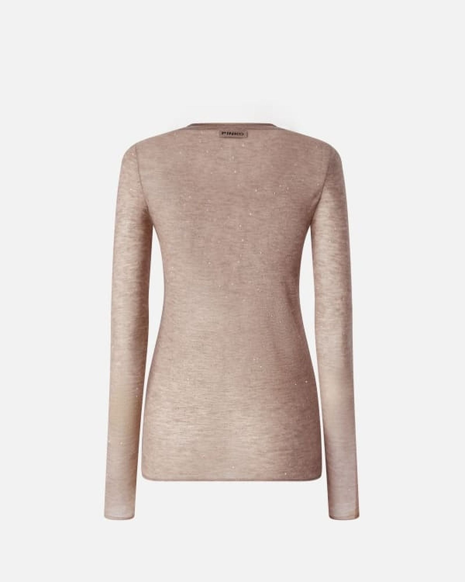 Maglia con paillettes 105398A2PM D23 PINKO 