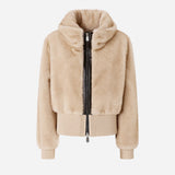 Giubbotto bomber pelliccia 105399A2PI C60 PINKO 