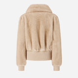 Giubbotto bomber pelliccia 105399A2PI C60 PINKO 