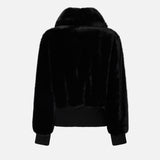 Giubbotto bomber pelliccia 105399A2PI Z99 PINKO 