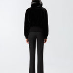 Giubbotto bomber pelliccia 105399A2PI Z99 PINKO 