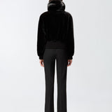Giubbotto bomber pelliccia 105399A2PI Z99 PINKO 