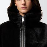 Giubbotto bomber pelliccia 105399A2PI Z99 PINKO 