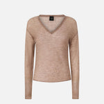 Maglia con paillettes 105400A2PM D23 PINKO 