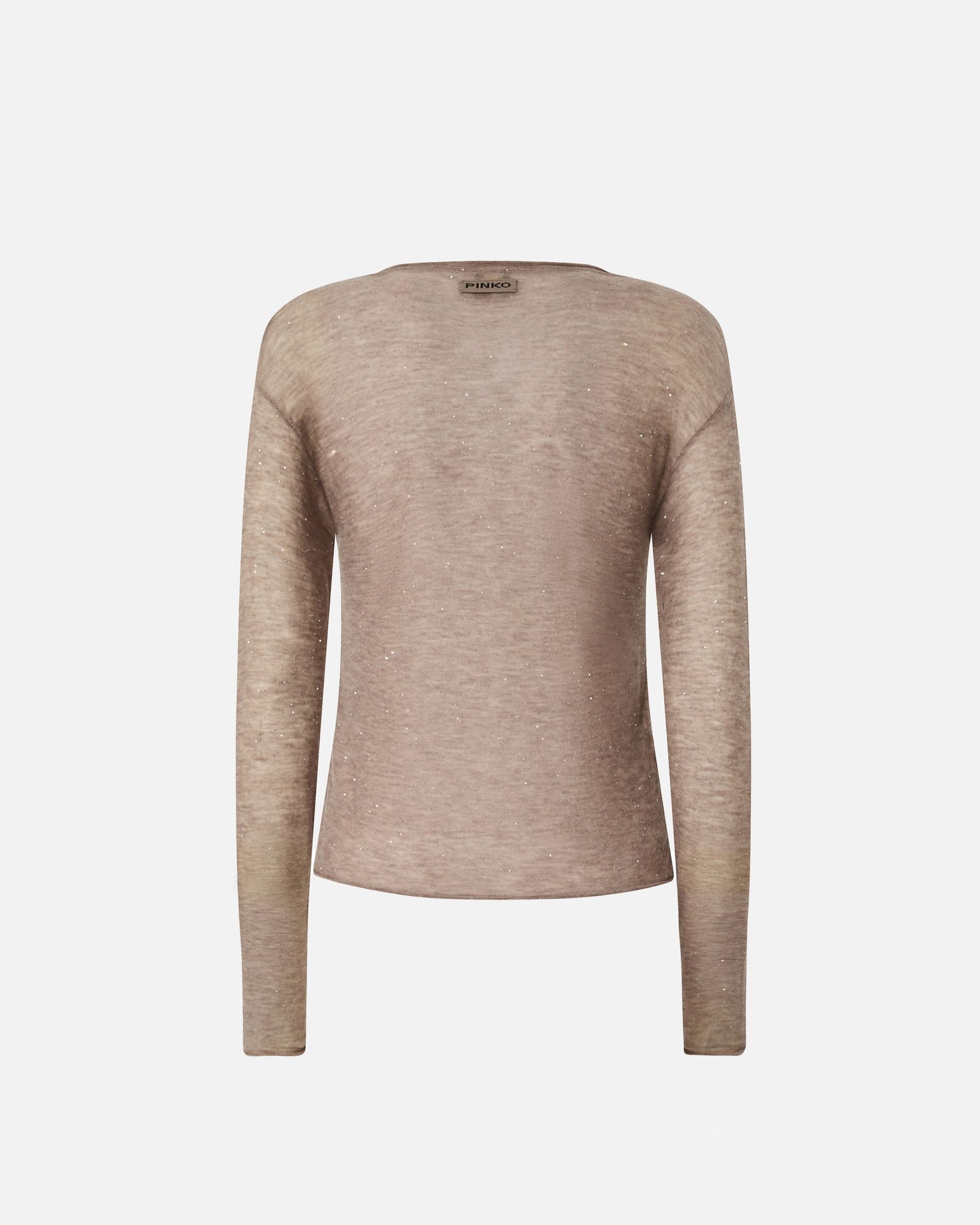 Maglia con paillettes 105400A2PM D23 PINKO 