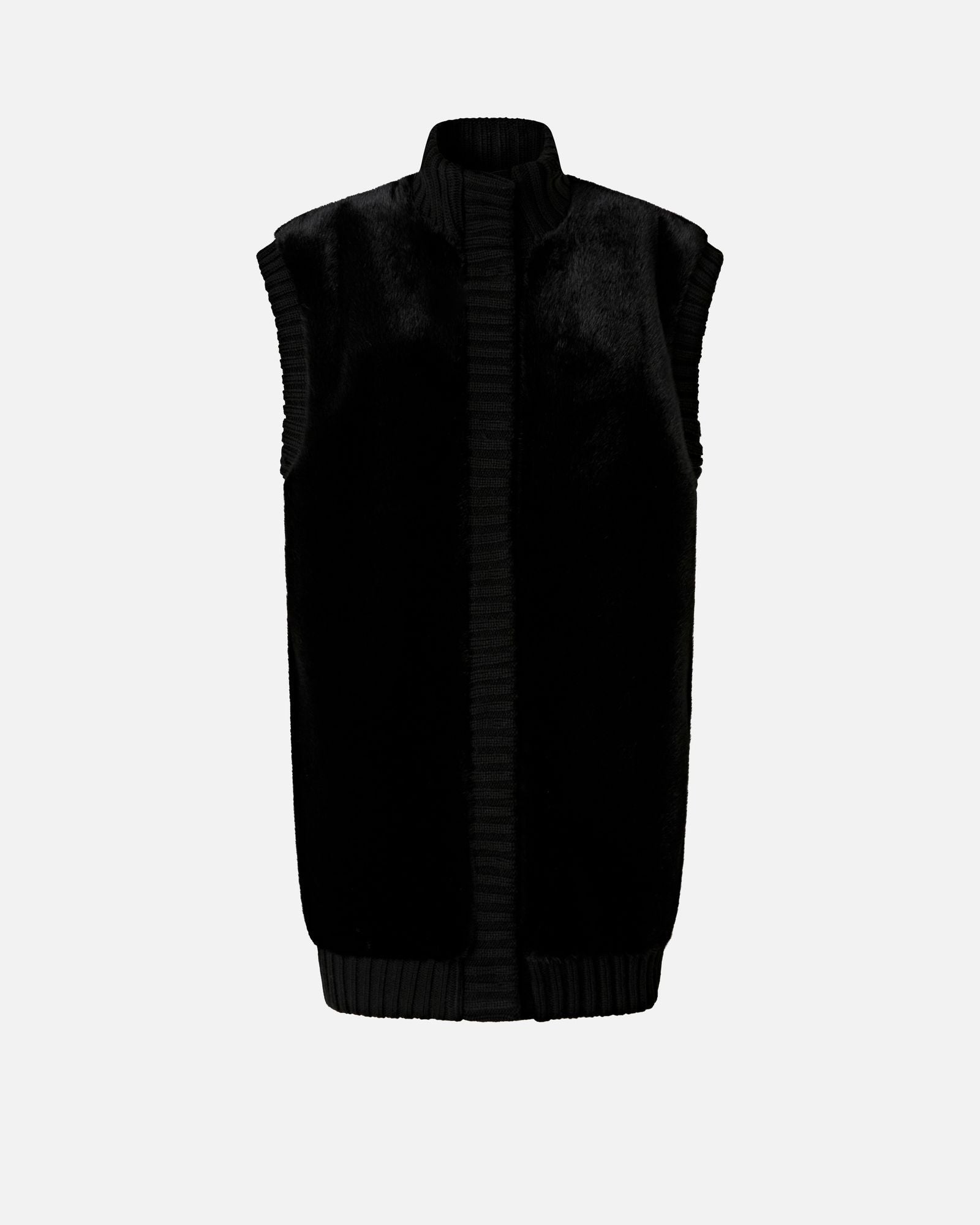 Gilet effetto pelliccia 105402A2PI Z99 PINKO 