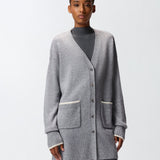 Cardigan scollo a V 105451A2Q9 II2 PINKO 