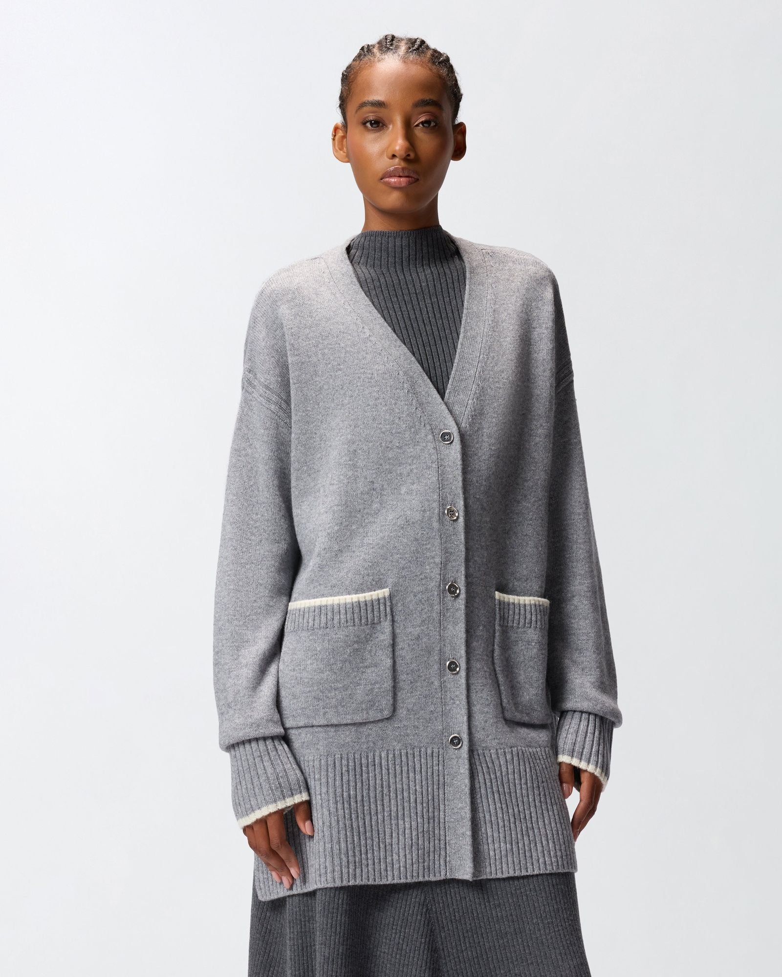 Cardigan scollo a V 105451A2Q9 II2 PINKO 