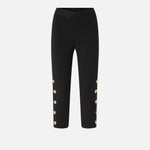 Leggings con bottoni metallici 105520A24C Z99 PINKO 