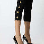 Leggings con bottoni metallici 105520A24C Z99 PINKO 