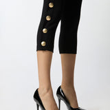 Leggings con bottoni metallici 105520A24C Z99 PINKO 