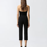 Leggings con bottoni metallici 105520A24C Z99 PINKO 