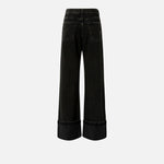 Jeans wide leg con risvolto - Pinko 105541A2RR PJ4 PINKO 
